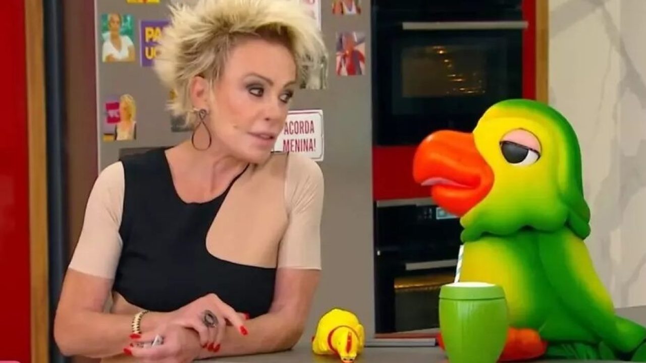 Foto Louro Mané e Ana Maria Braga no Mais Você