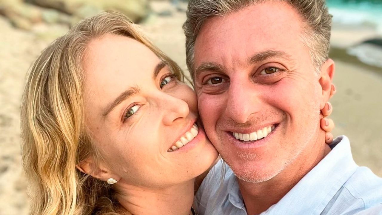 Foto de Luciano Huck e Angélica