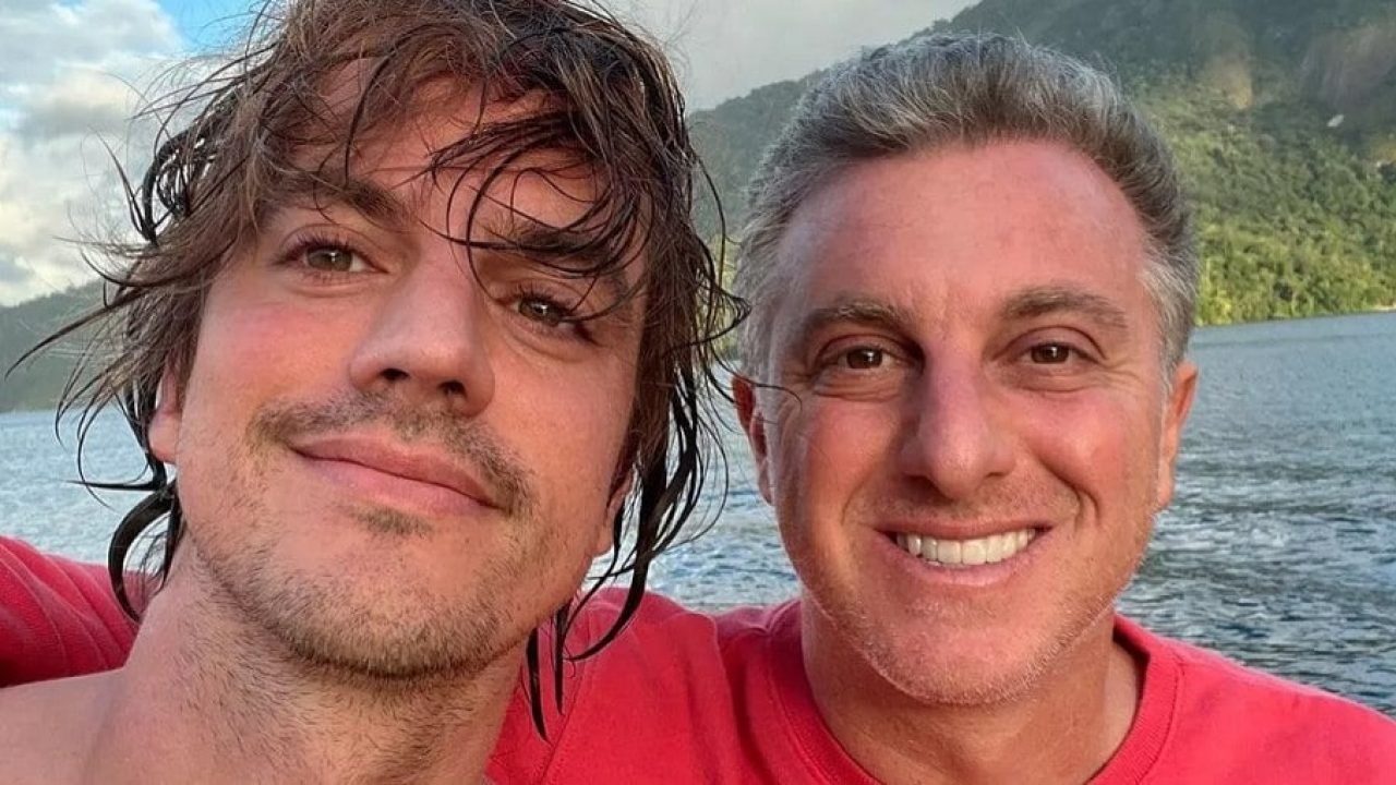 Foto de Luciano Huck e Fernando Grostein