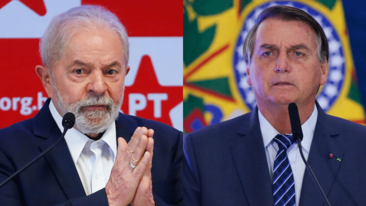 Lula e Bolsonaro estarão no Jornal Nacional para sabatina. (foto: Reprodução/Internet)