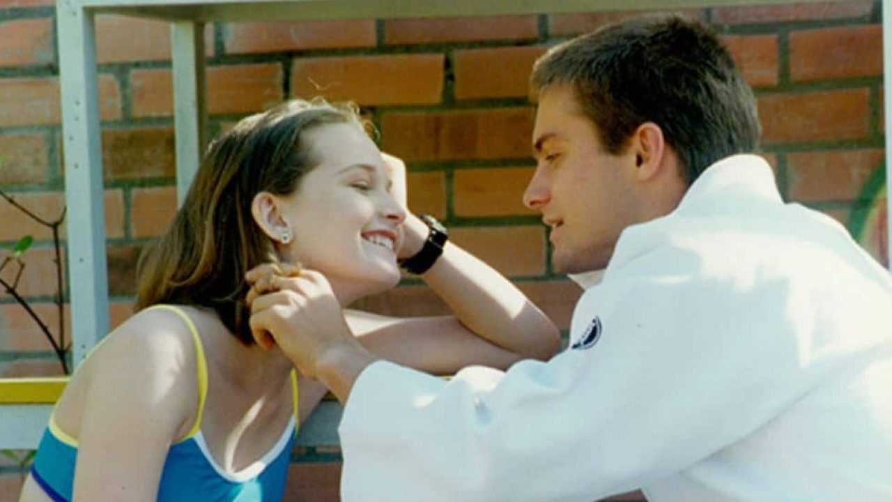 Cláudio Heinrich e Fernanda Rodrigues protagonizaram Malhação em 1996: reprise no Viva (foto: Divulgação/TV Globo)