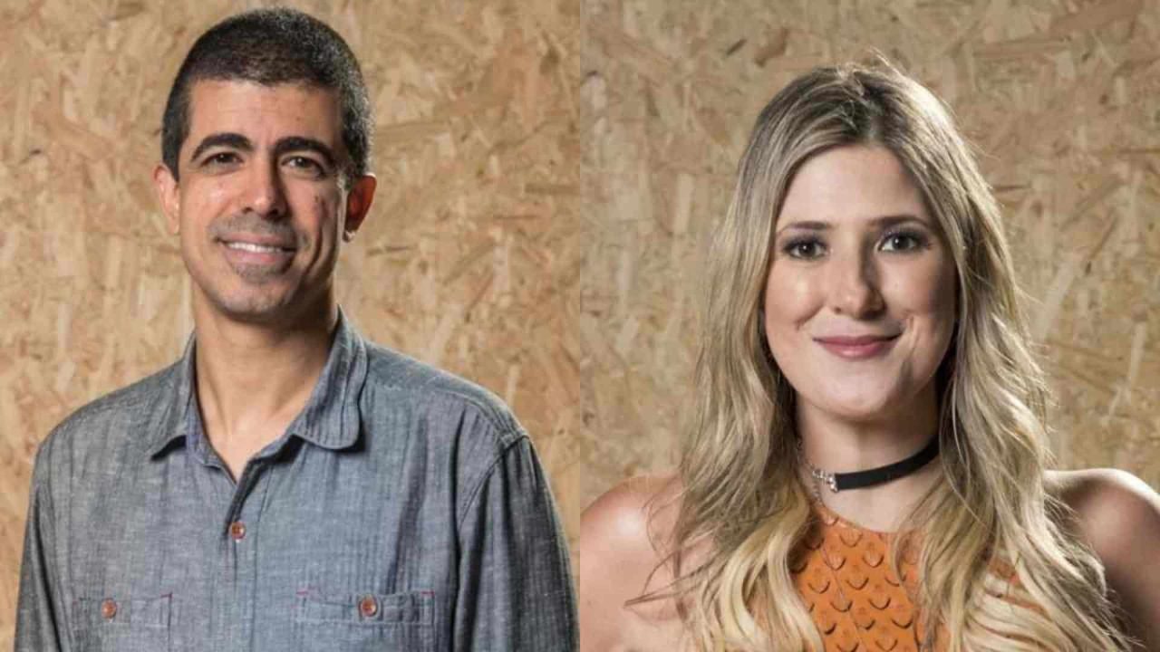 Foto de Marcius Melhem e Dani Calabresa