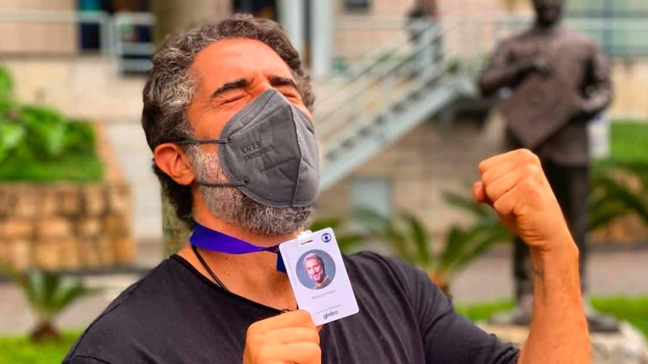 Marcos Mion passou por um perrengue na porta da Globo de São Paulo (foto: Reprodução)