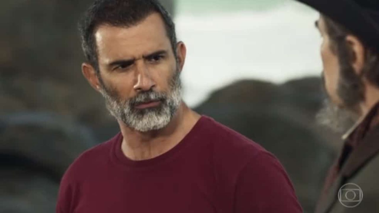 Foto de Marcos Pasquim em novela da Globo