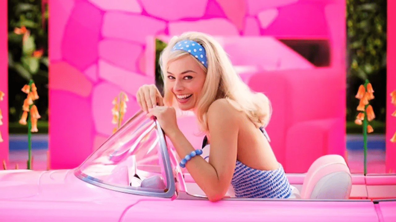 Foto de Margot Robbie como Barbie