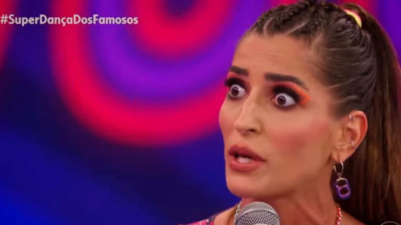 Acidente tirou Maria Joana da Super Dança dos Famosos (foto: Reprodução/TV Globo)