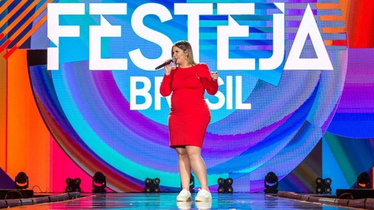 Marília Mendonça era figurinha carimbada do Festeja: programa tem futuro incerto (foto: Divulgação/TV Globo)