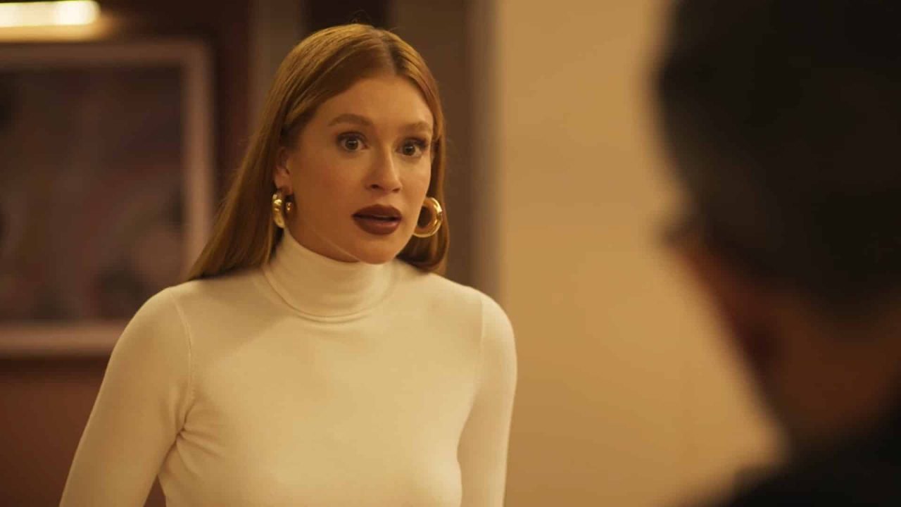 Foto da atriz Marina Ruy Barbosa em cena da novela Fuzuê