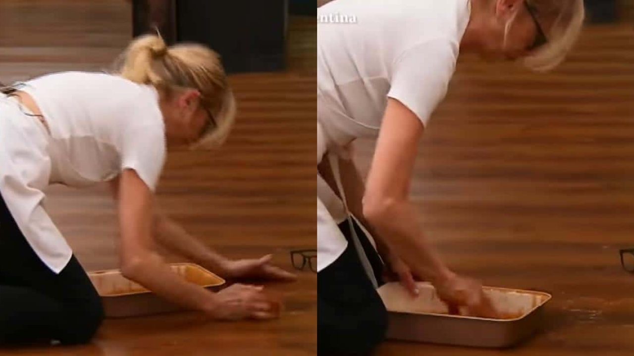 Participante do MasterChef serviu jurados com comida contaminada (foto: Reprodução/Telefe)