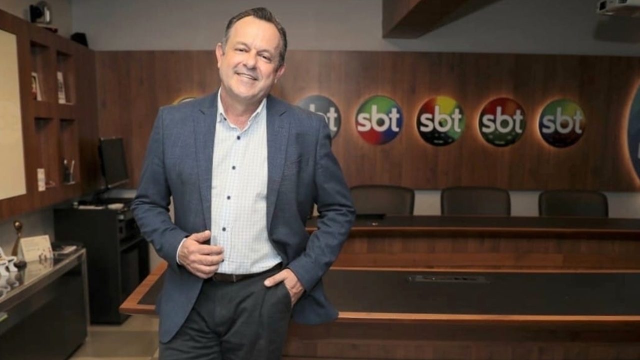 Foto de Mauro Lissoni, executivo do SBT