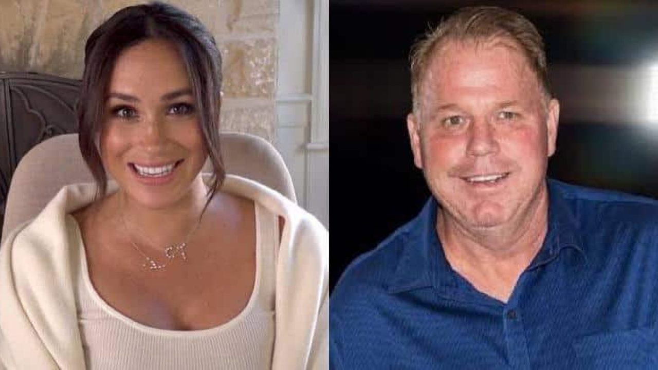 Meghan Markle e o irmão Thomas Markle Jr., que vai participar do Big Brother VIP (foto: Reprodução)