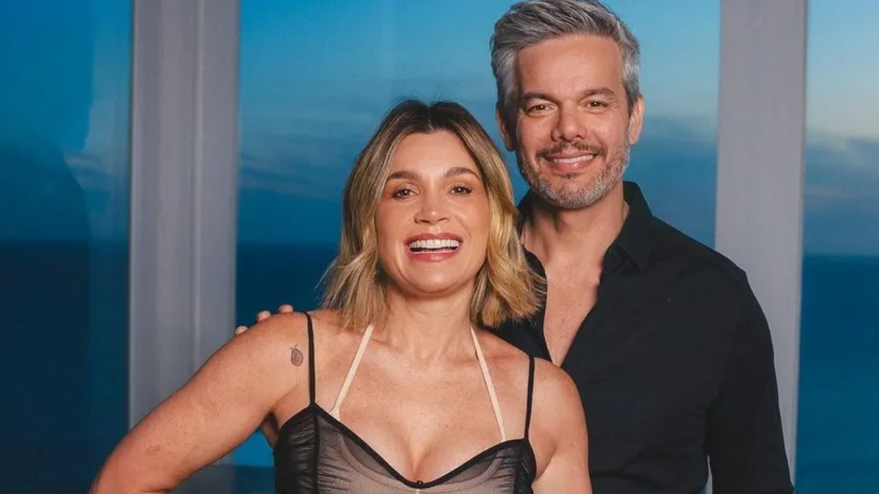 Imagem de Otaviano Costa e Flavia Alessandra, que comandaram a primeira temporada do reality Ilha da Tentação