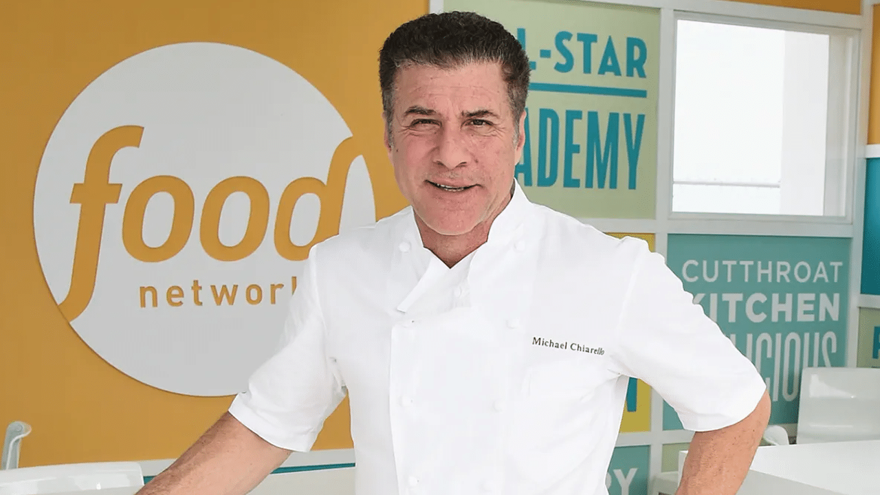 Michael Chiarello em foto de divulgação do canal Food Network