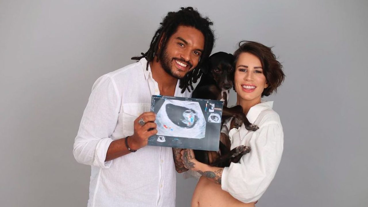 Foto de Nanda Terra e Mack David; o casal está esperando o primeiro filho