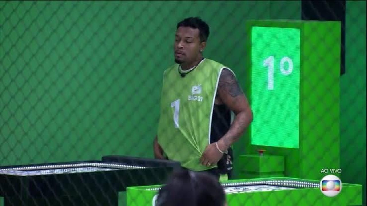 Nego Di é o primeiro líder do BBB21 (foto: Reprodução/TV Globo)