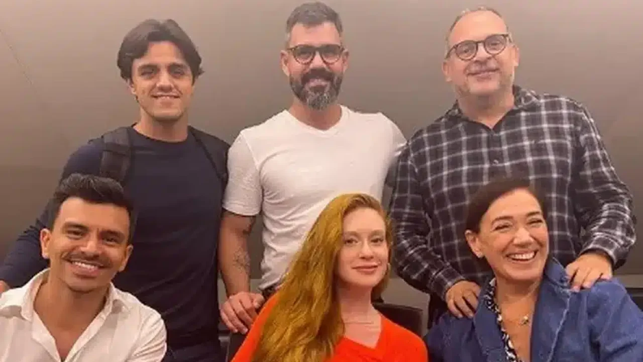 Foto de elenco da Globo para Fuzuê