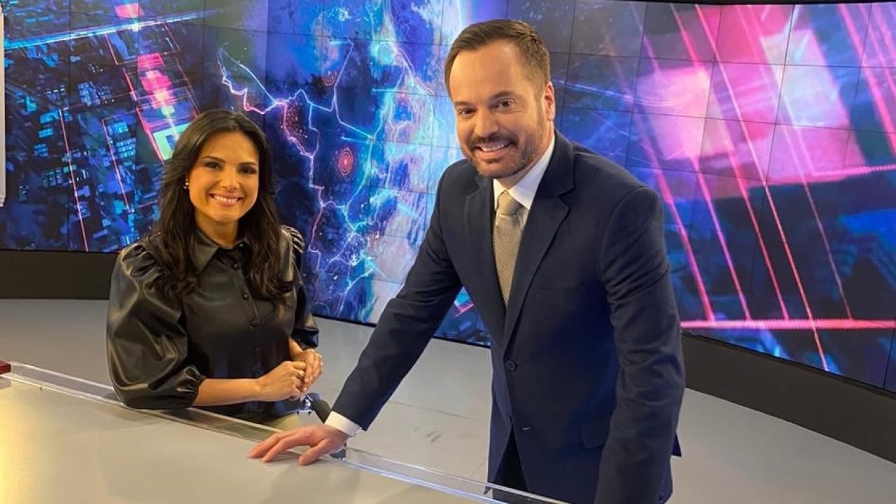 Marcelo Torres e Márcia Dantas são os atuais âncoras do SBT Brasil (foto: Divulgação/SBT)