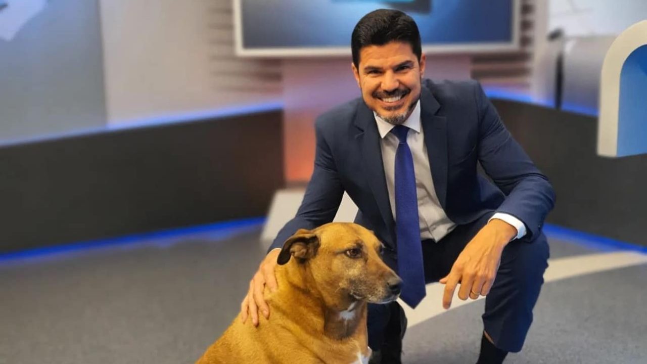 Foto de cachorrinha na Globo