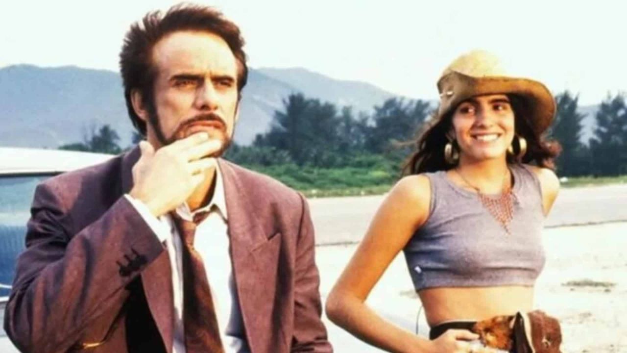 Foto de Francisco Cuoco e Malu Mader em O Outro, da TV Globo