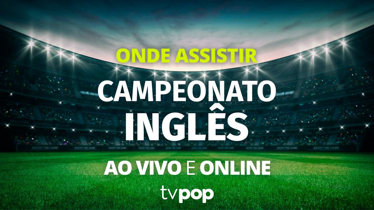 Arte das transmissões dos jogos do Campeonato Inglês