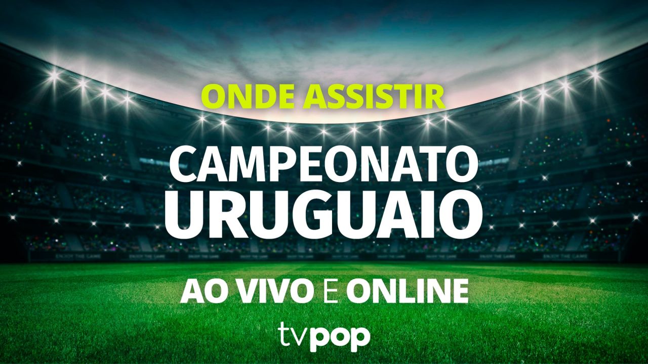 Arte das transmissões dos jogos do Campeonato Uruguaio