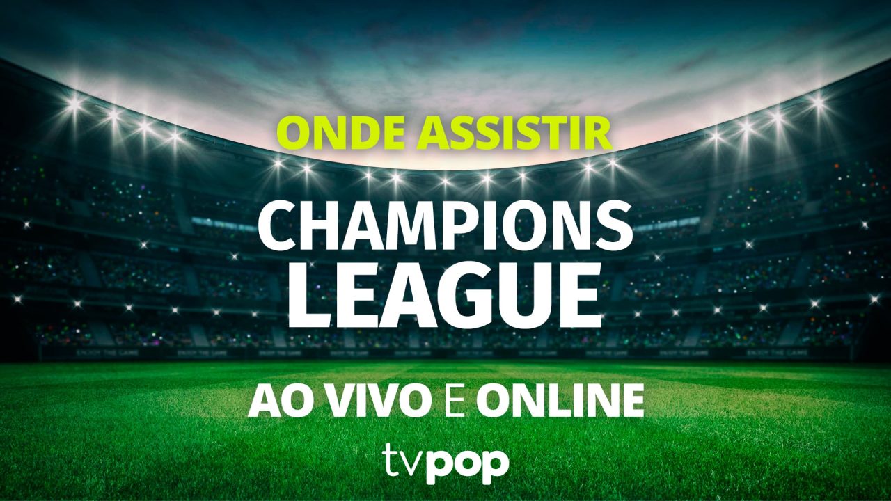 Arte das transmissões dos jogos da UEFA Champions League