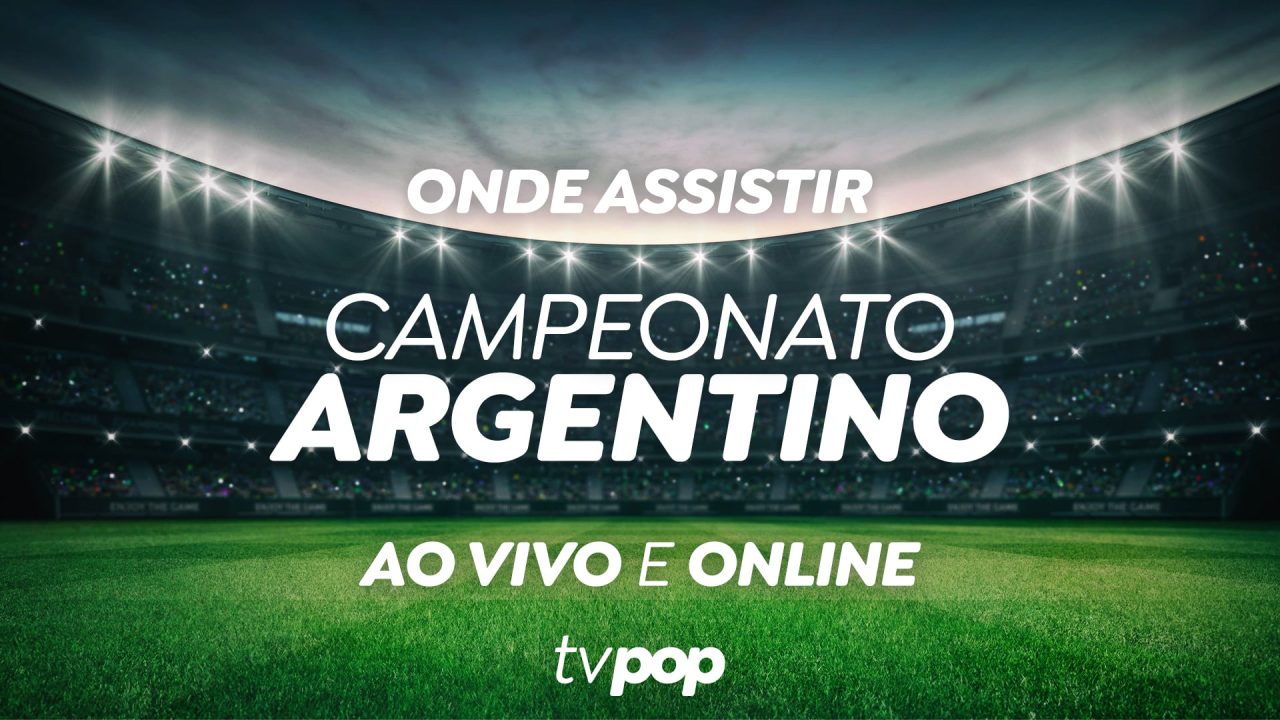 Arte das transmissões do Campeonato Argentino e da Copa da Liga Argentina