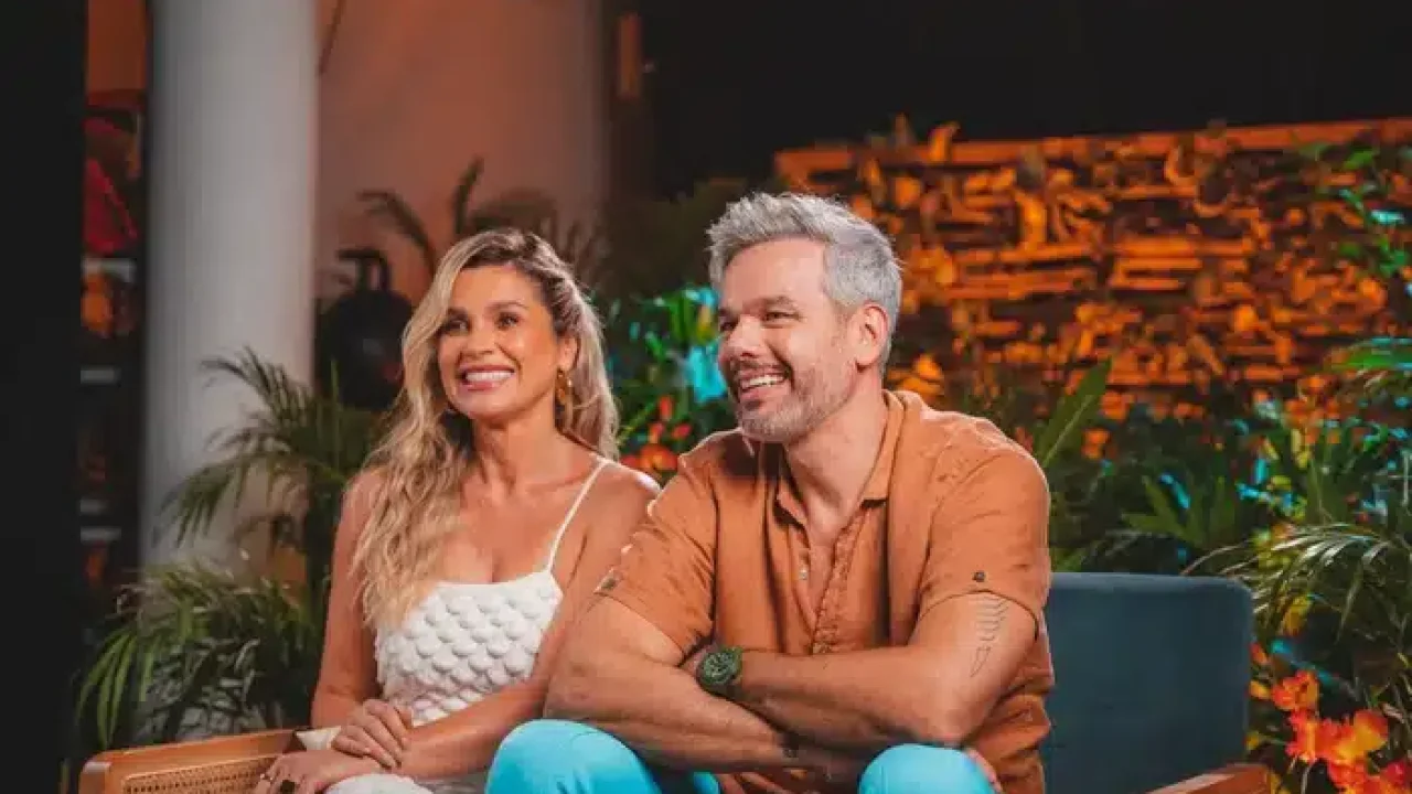 Foto de Otaviano Costa e Flávia Alessandra