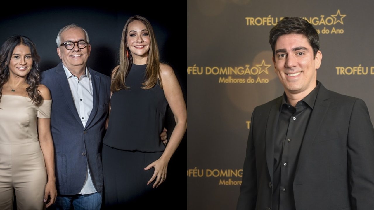 Além do tradicional trio da TV Globo, Marcelo Adnet comandará o Oscar com pegada humorística (foto: Montagem/TV Globo)