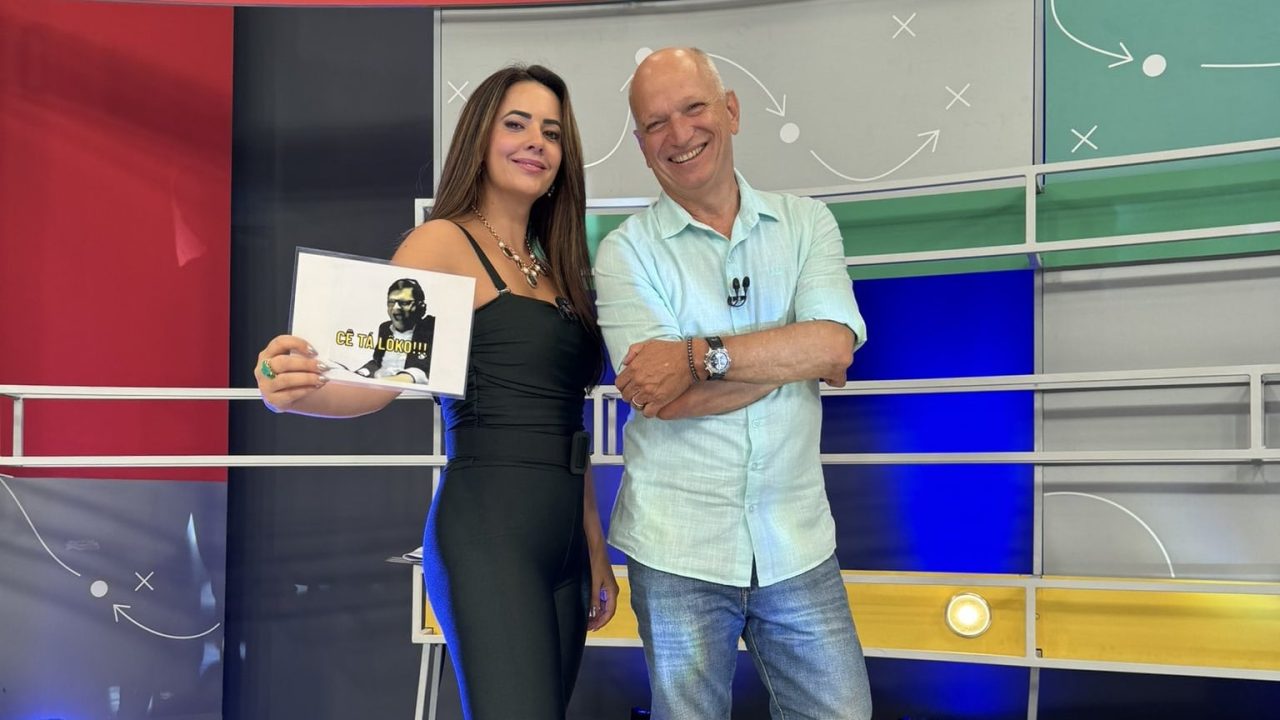 Foto de Paloma Tocci e Elia Júnior