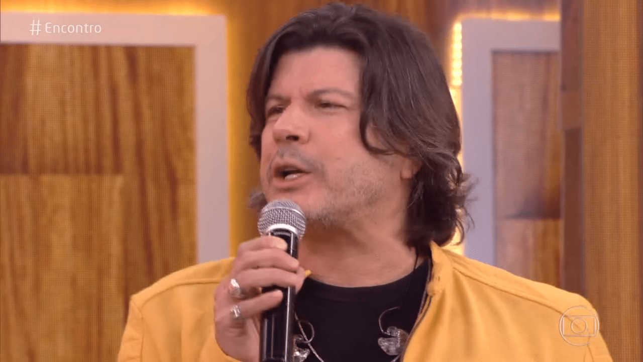 Paulo Ricardo é o intérprete da música tema do BBB21 (foto: Reprodução/TV Globo)