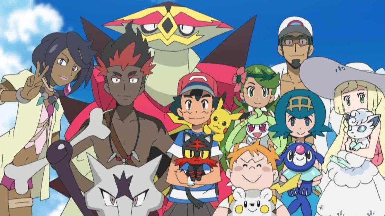 Foto do desenho Pokémon: Sol e Lua