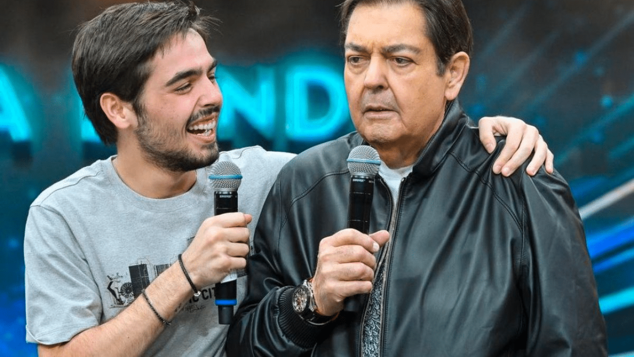 Foto de João Silva e Faustão