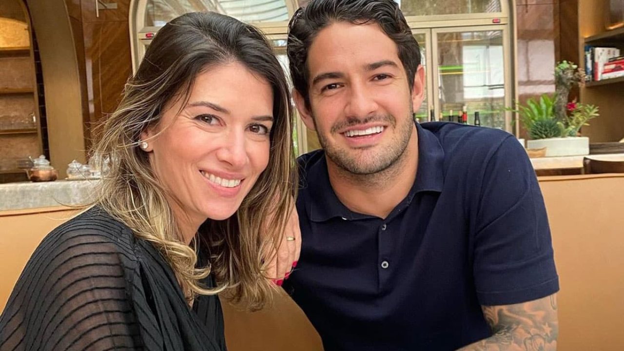 Foto de Alexandre Pato e Rebeca Abravanel