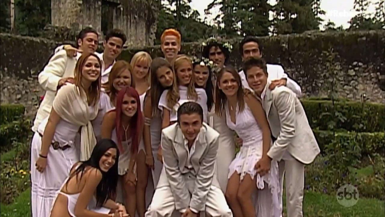 Foto de cena do último capítulo da novela Rebelde