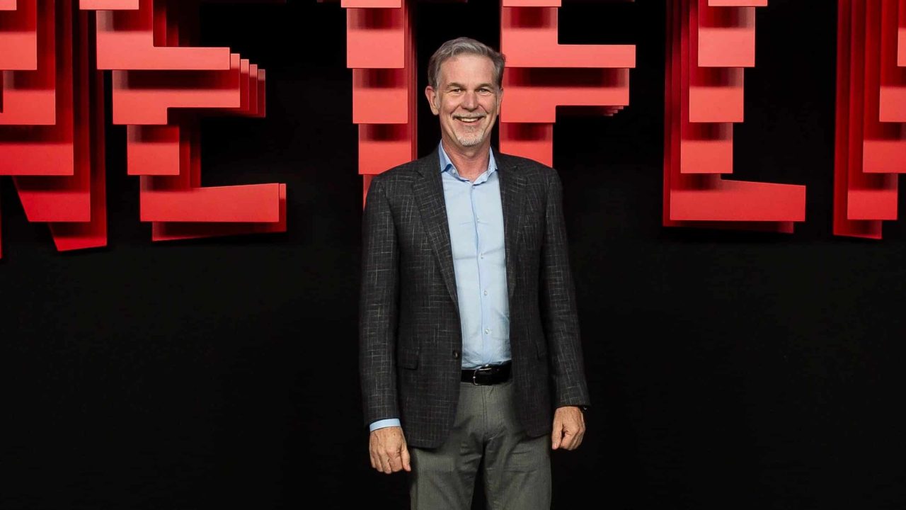 Foto do executivo Reed Hastings, da Netflix