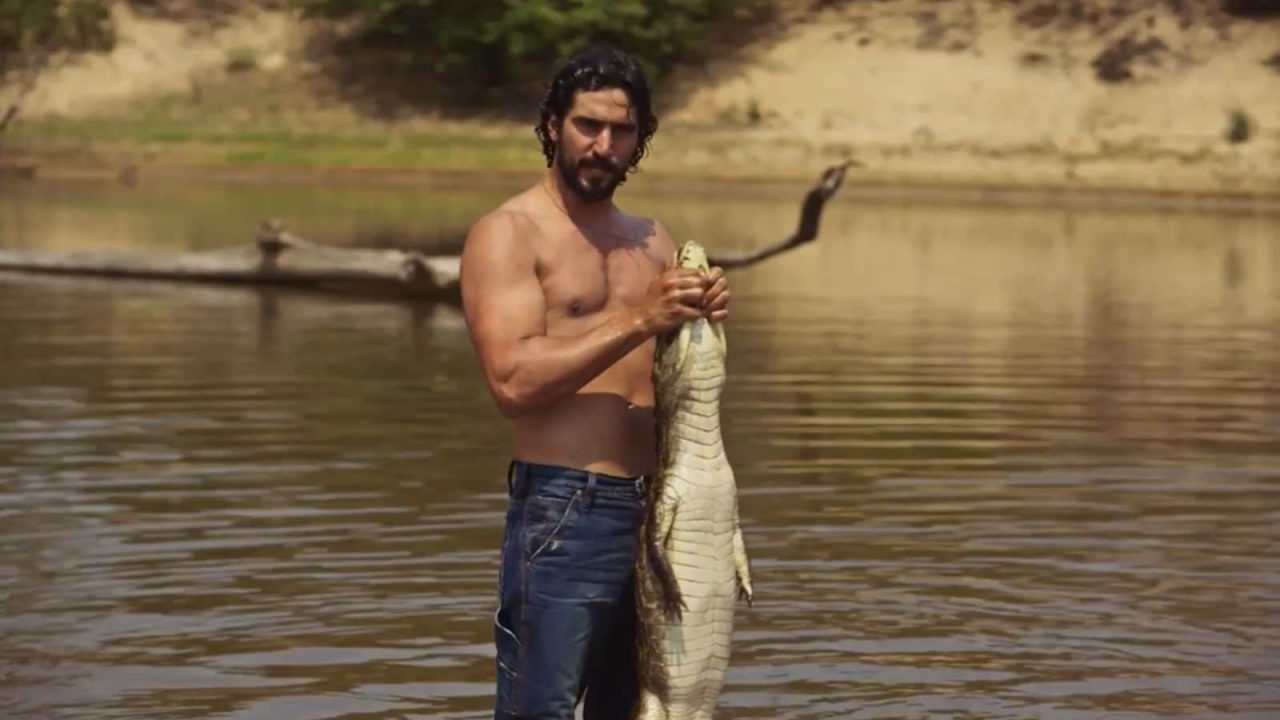 Foto do ator Renato Góes na novela Pantanal