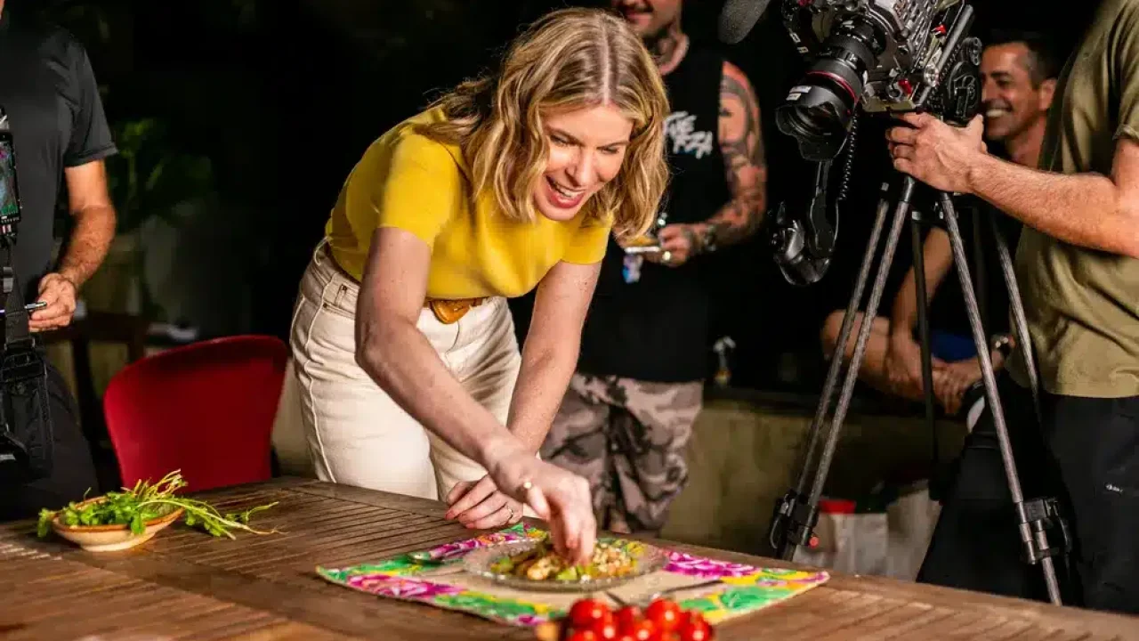 Foto de Rita Lobo na Globo