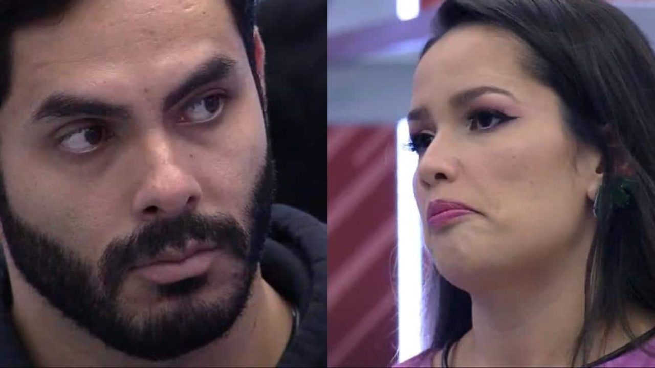 Rodolffo levou uma invertida de Juliette ao tentar tirar satisfações sobre o paredão do BBB (foto: Montagem/TV Globo)