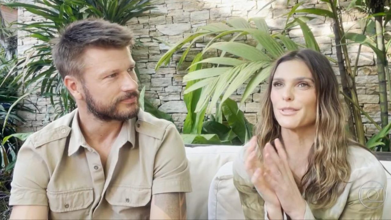 Sem ter mais o que inventar, Rodrigo Hilbert fez até uma capela para Fernanda Lima (foto: Reprodução/TV Globo)