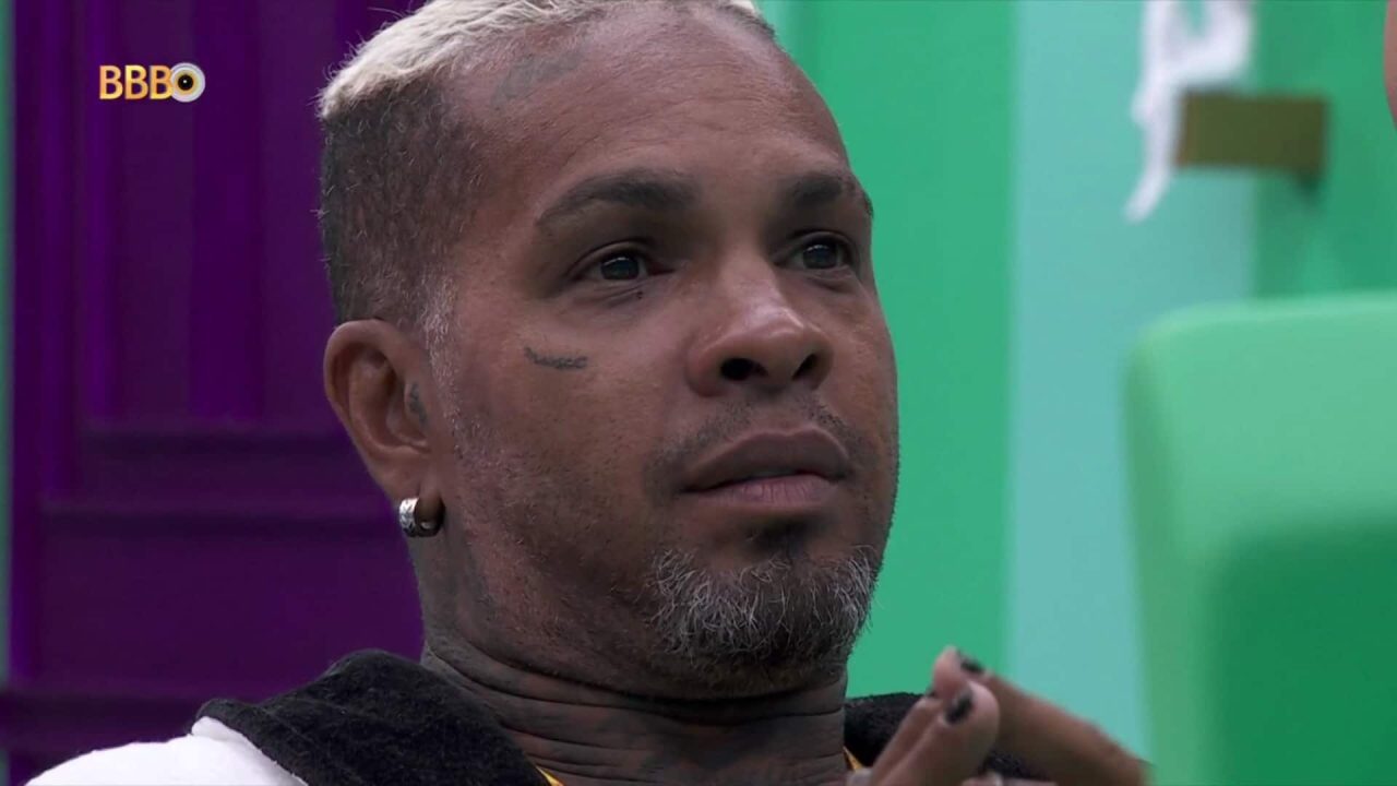 Foto de Rodriguinho no BBB 24, da TV Globo