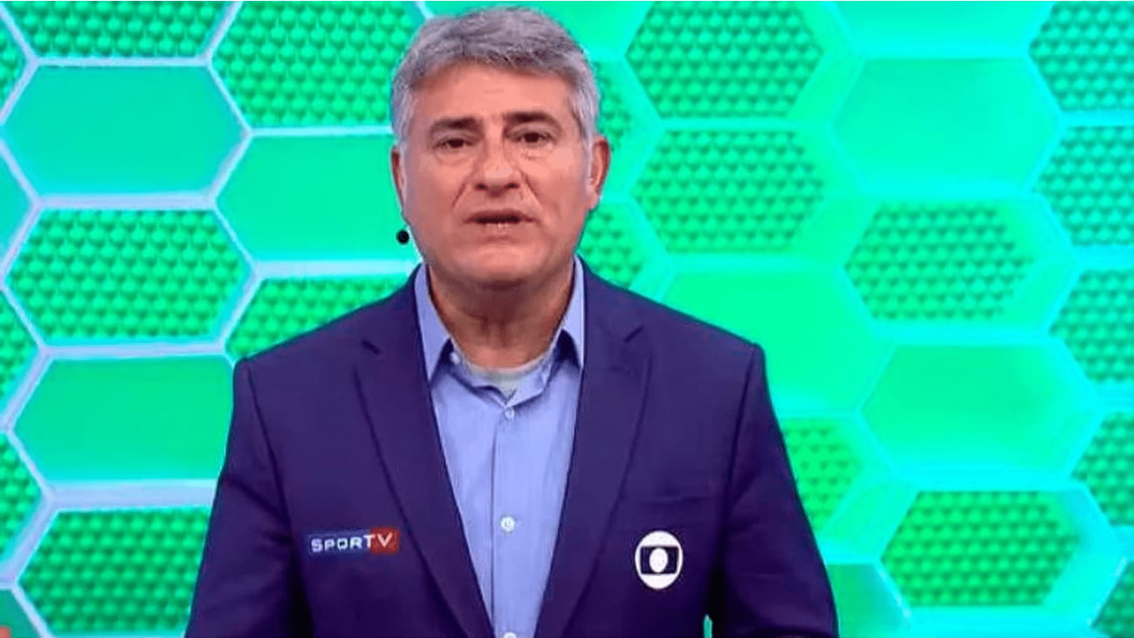 Foto de Cléber Machado, novo sonho do SBT