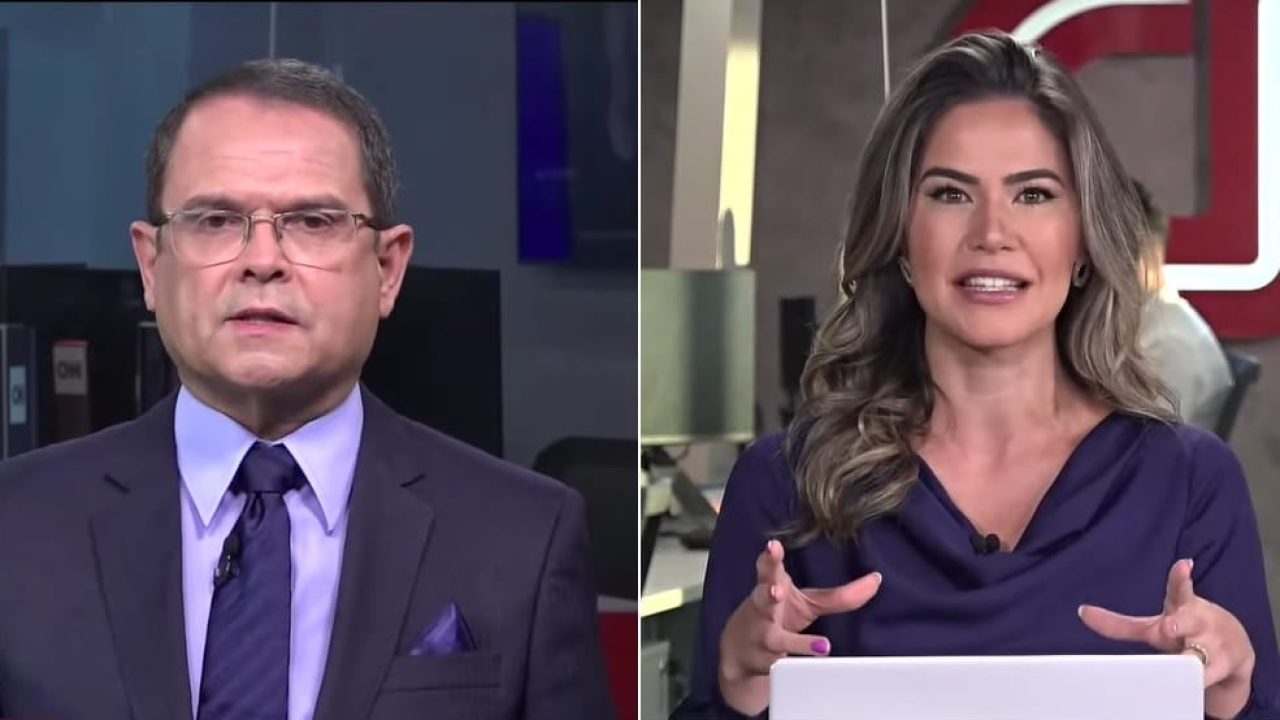 Sidney Rezende e Larissa Alvarenga serão dos dois apresentadores do Edição 1 (foto: Montagem/CNN Brasil)