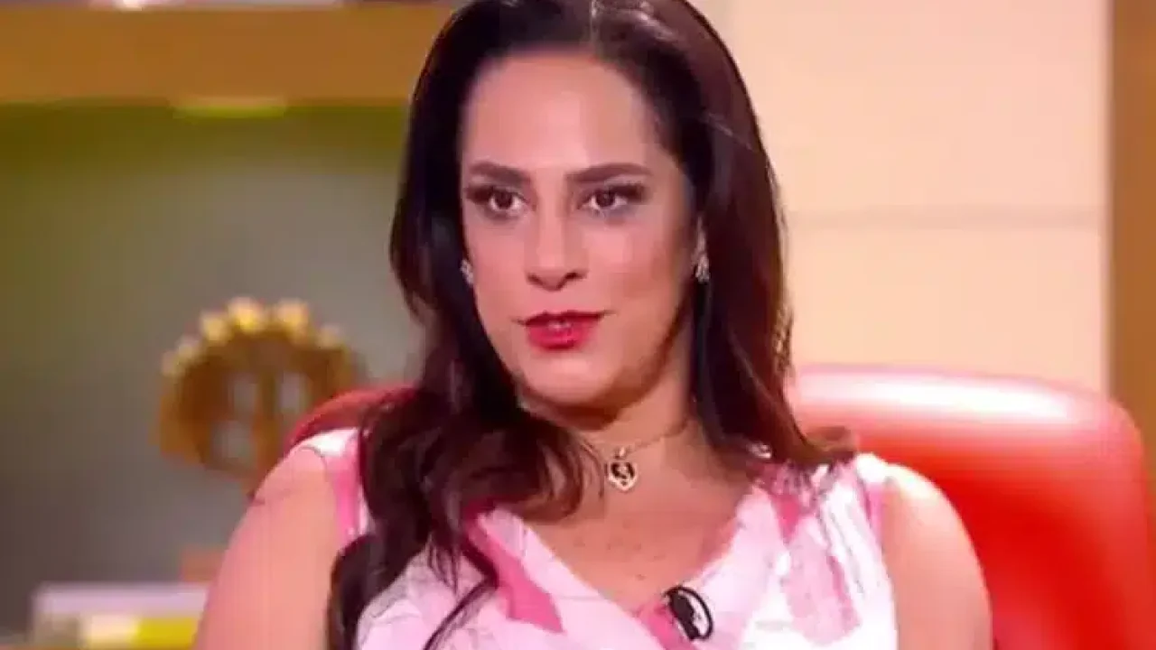 Foto Silvia Abravanel em programa do SBT