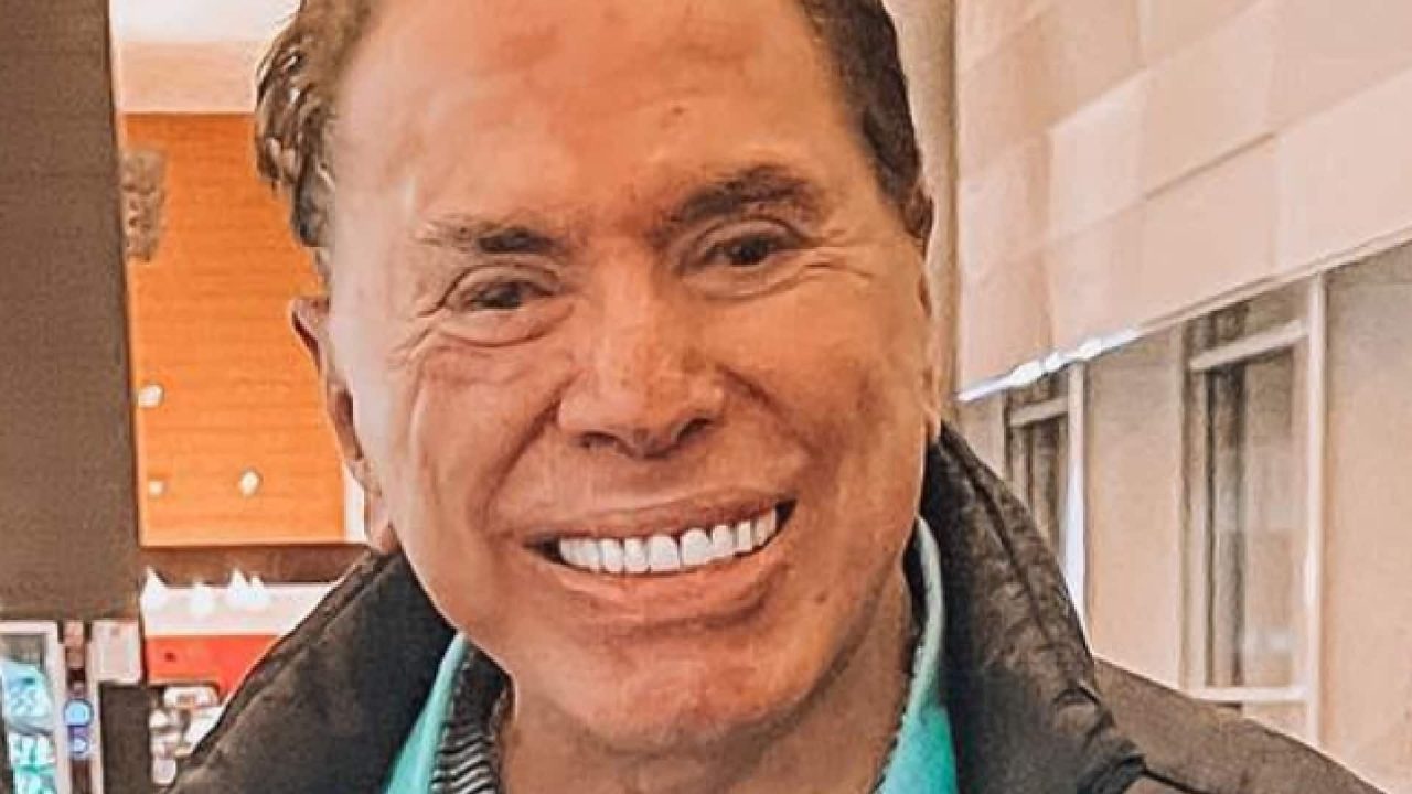 Foto do apresentador Silvio Santos