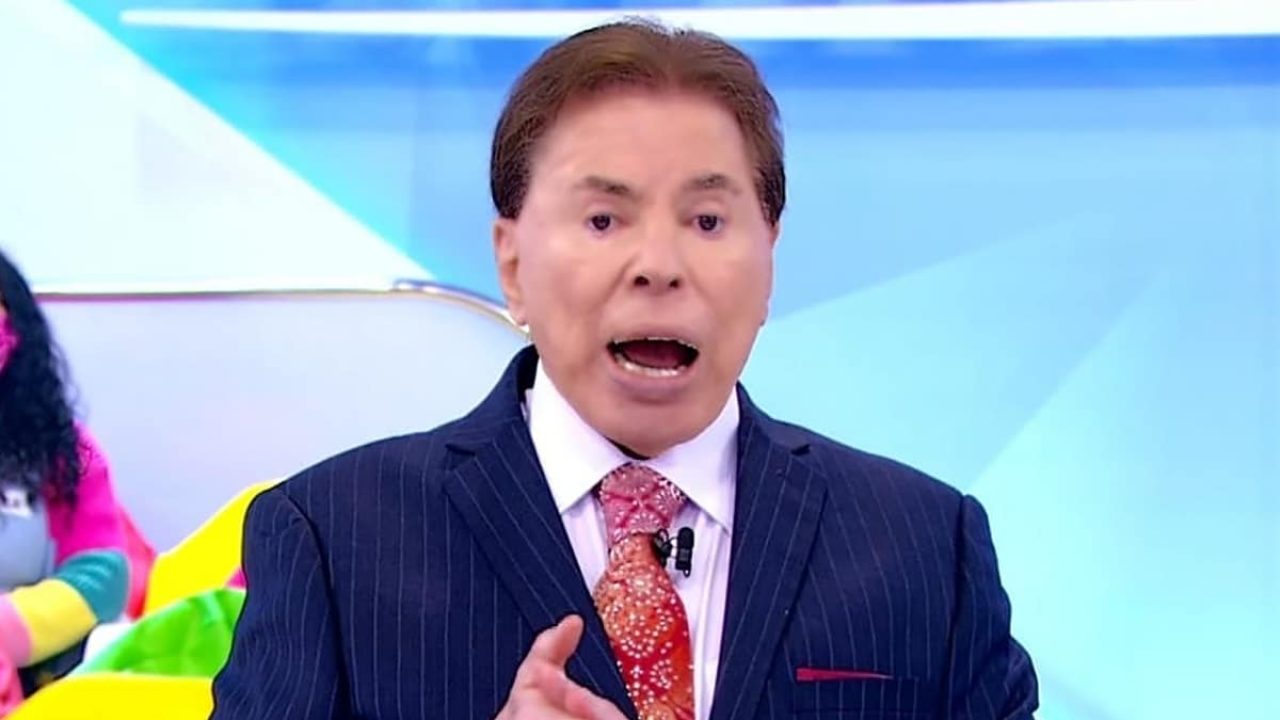 Foto do apresentador Silvio Santos