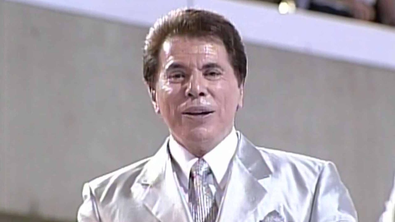 Foto de Silvio Santos em transmissão pirata do SBT