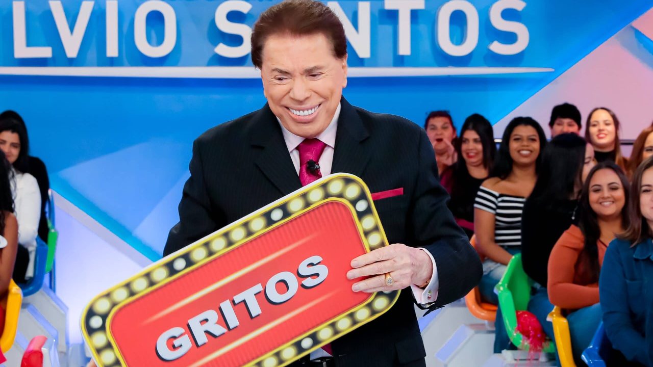 Foto do apresentador Silvio Santos