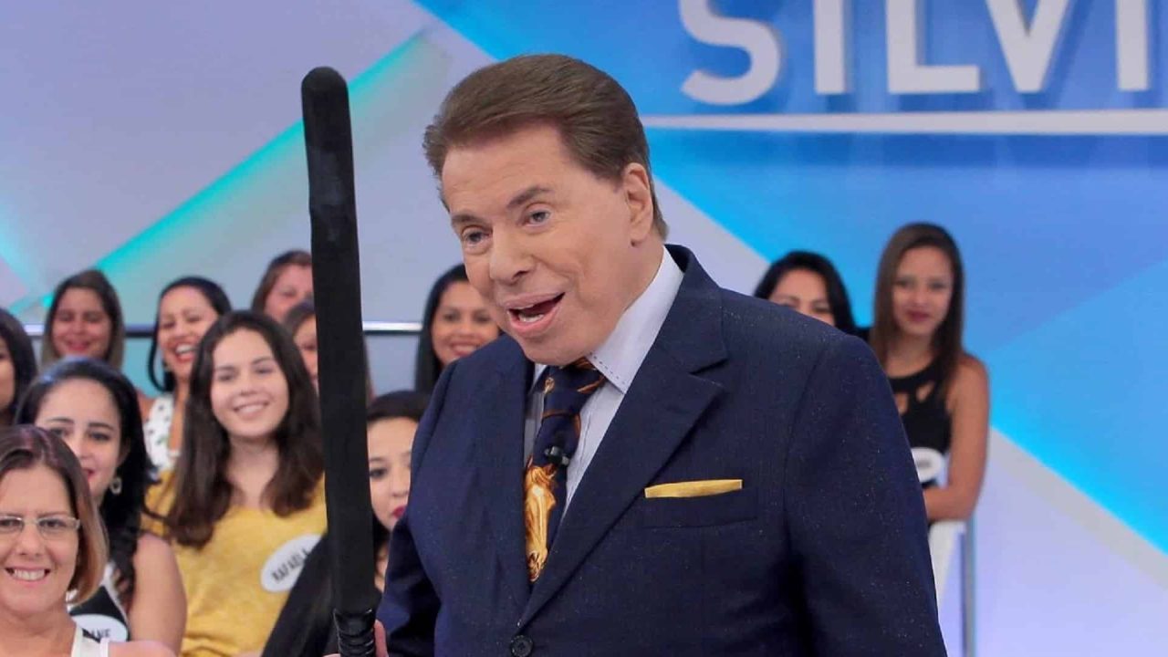 Foto do apresentador Silvio Santos