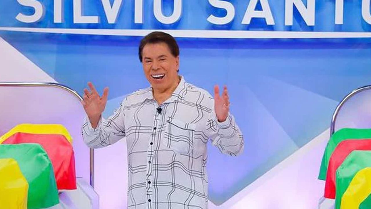 Foto do apresentador Silvio Santos